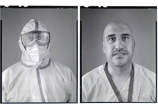 Jesús Gutiérrez, celador del Hospital Infanta Sofía de San Sebastián de los Reyes