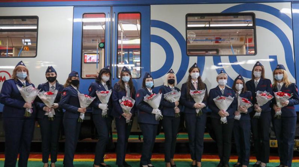 Presentación del nuevo metro de Moscú