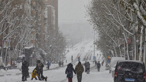 Los efectos del temporal Filomena, en directo: Aragón suspende las clases en centros no universitarios hasta el miércoles