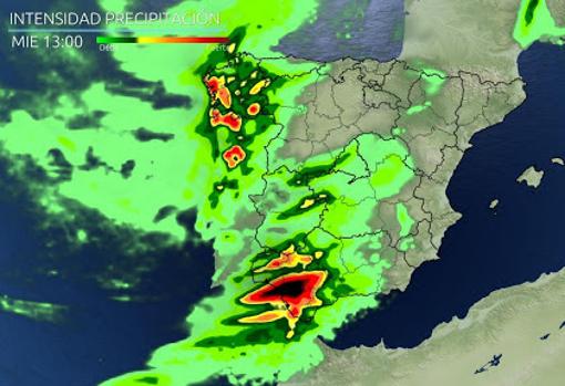 La borrasca Gaetan traerá viento y lluvia a partir del miércoles