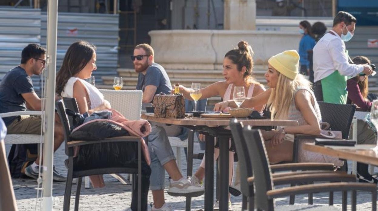 Ambiente primaveral en Sevilla el jueves 28, con temperaturas que han llegado a alcanzar los 23ºC