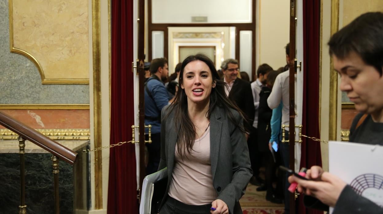 Irene Montero, ministra de Igualdad