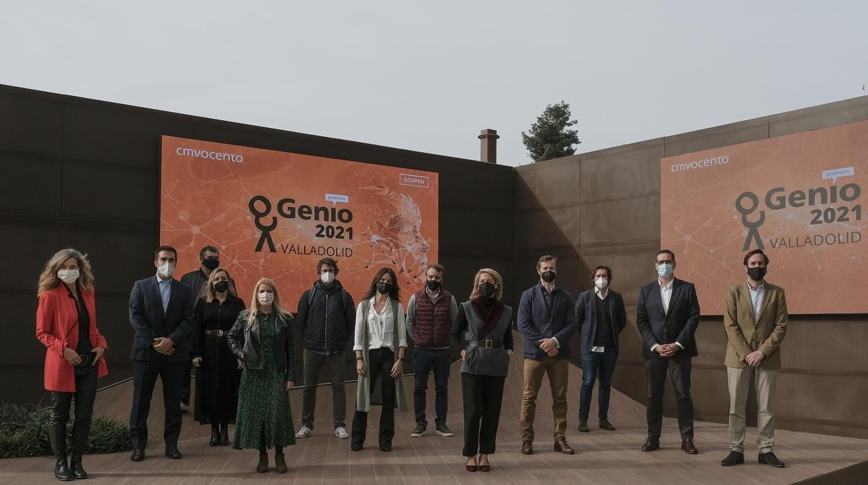 Los miembros del jurado de los Premios Genio