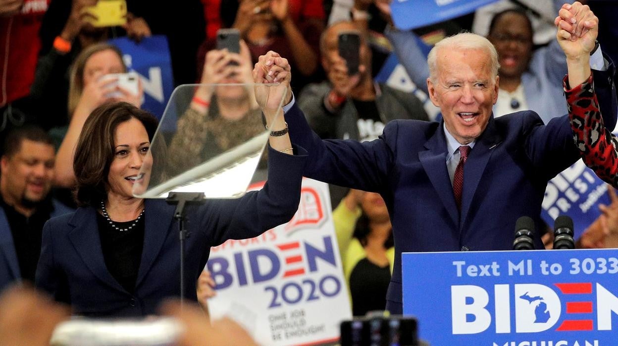 Kamala Harris y Joe Biden