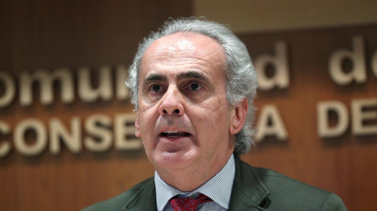 Enrique Ruiz Escudero, consejero de Sanidad de la Comunidad de Madrid