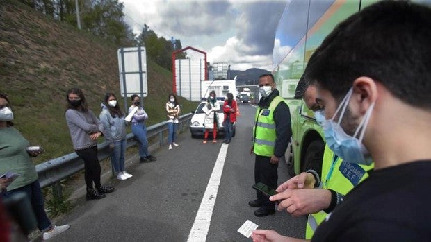 España prorroga los controles en la frontera con Portugal hasta el 17 de abril