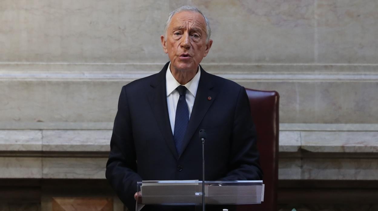 El presidente de Portugal, Marcelo Rebelo de Sousa