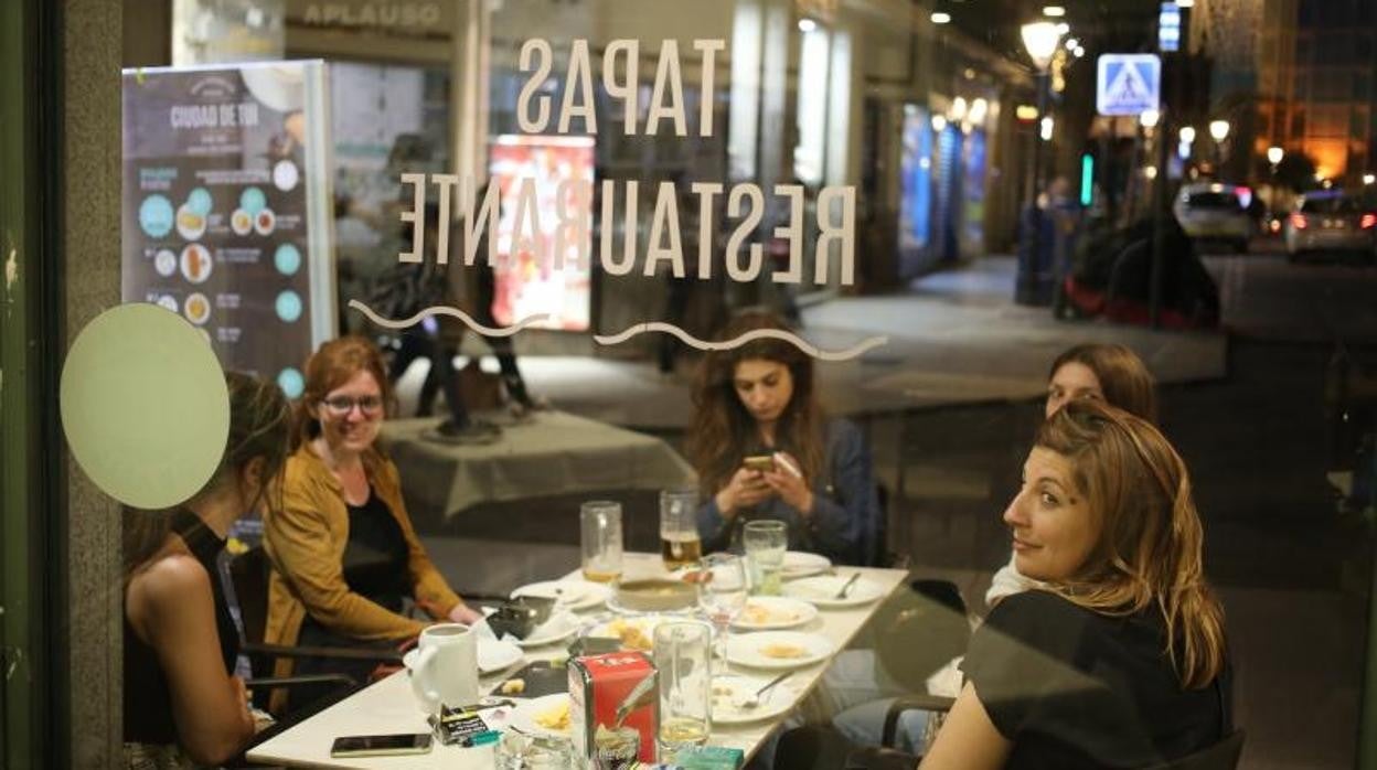 Bar en la ciudad de Madrid