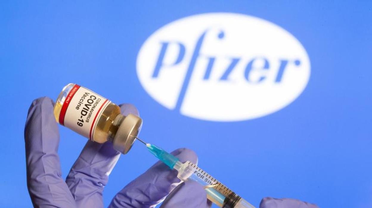 Imagen de archivo de la vacuna de Pfizer