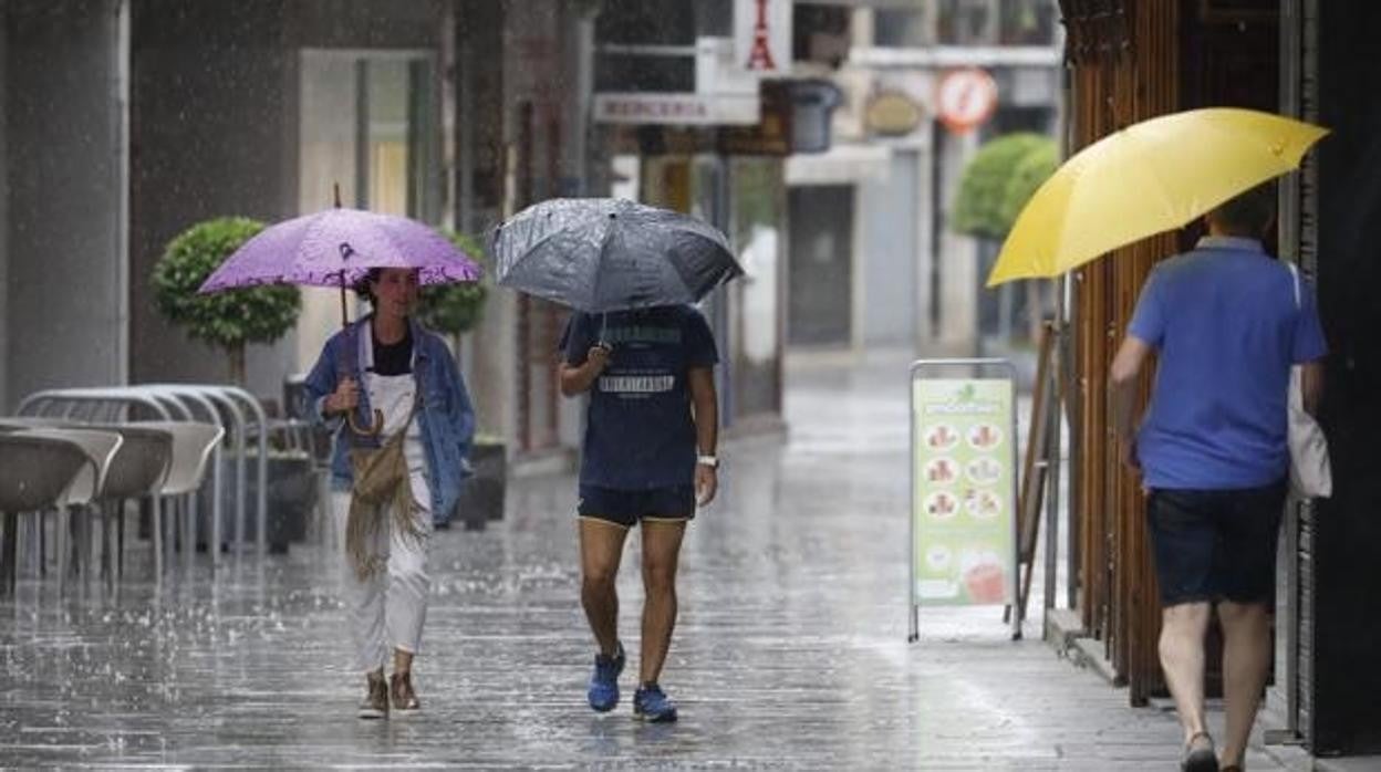 Lluvia en Córdoba