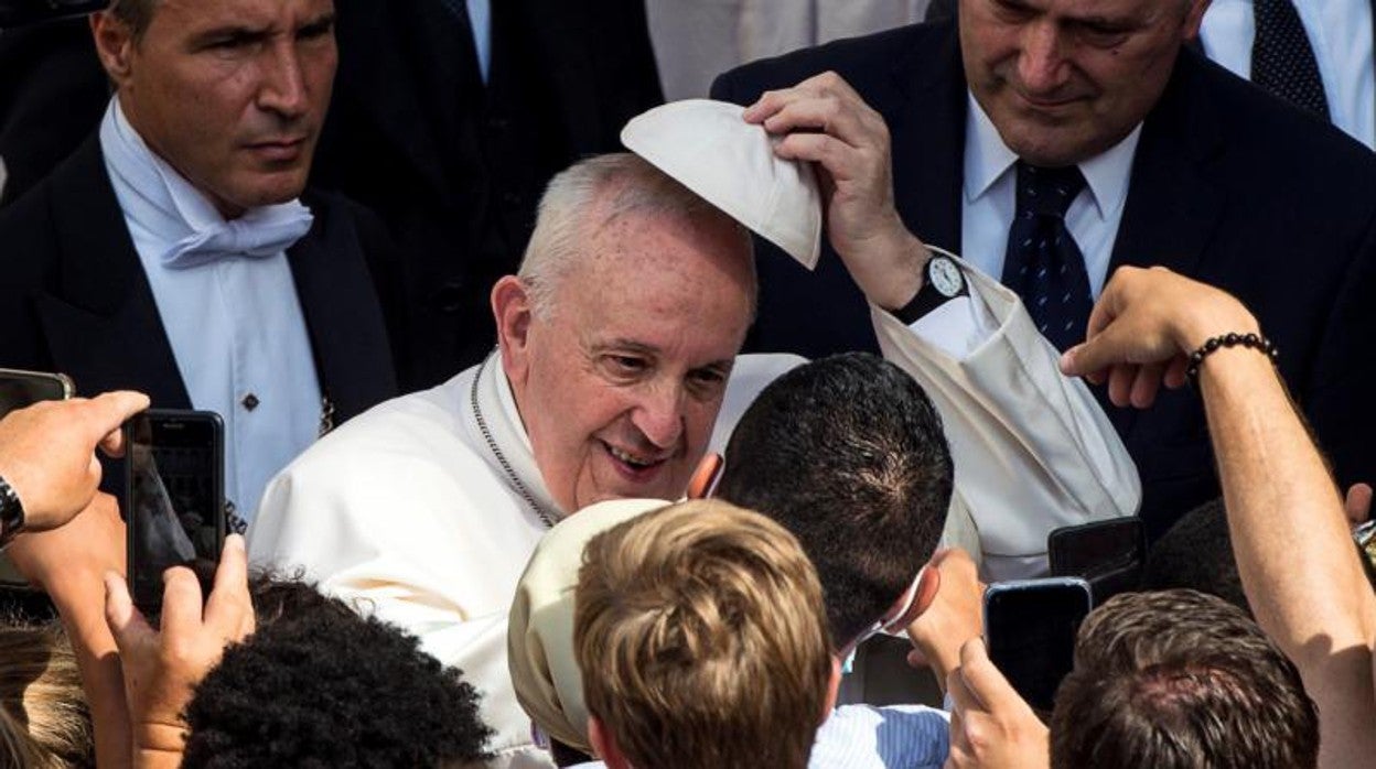 El Papa Francisco este miércoles en El Vaticano