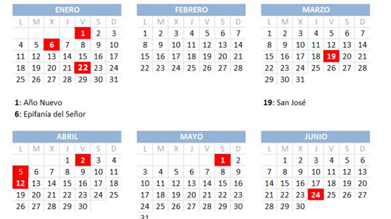 Dónde es festivo el 24 de junio, día de San Juan