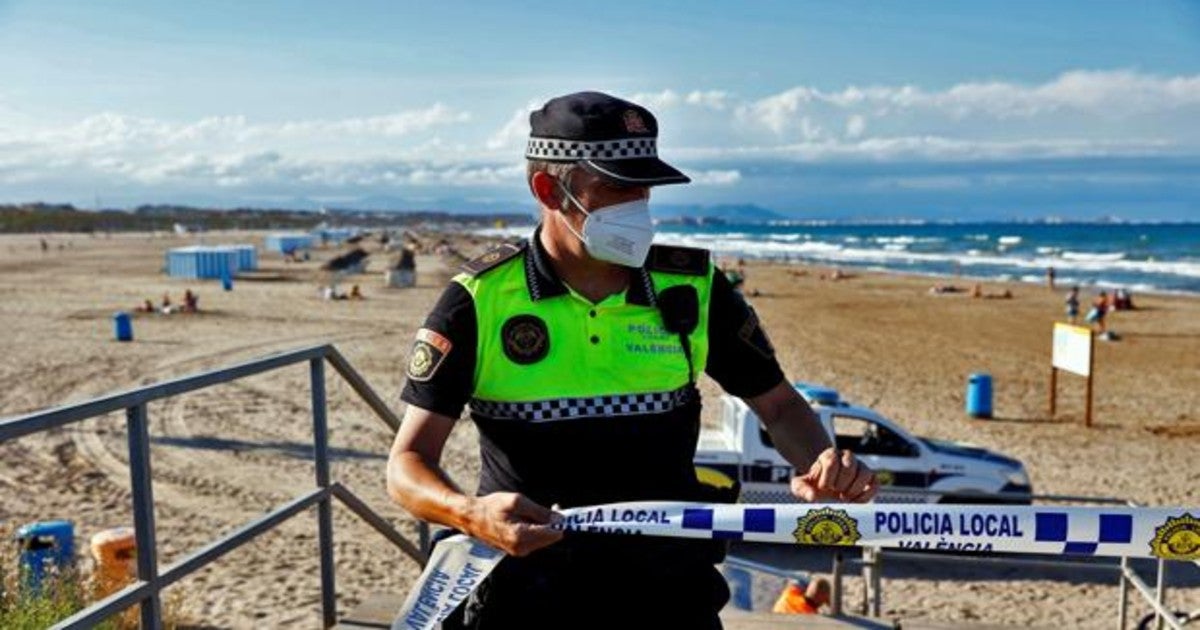 Un amplio dispositivo policial controlará el acceso a las playas valencianas