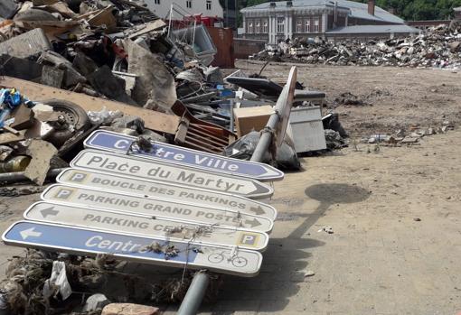 La &#039;riada de la muerte&#039; también sepulta a regiones belgas como Verviers