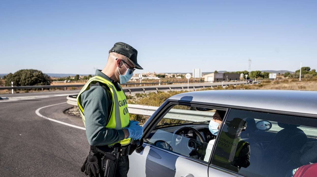 Controles en la frontera entre Valencia y Cuenca