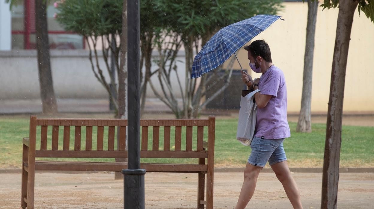 Julio se despedirá con lluvias y descenso de las temperaturas