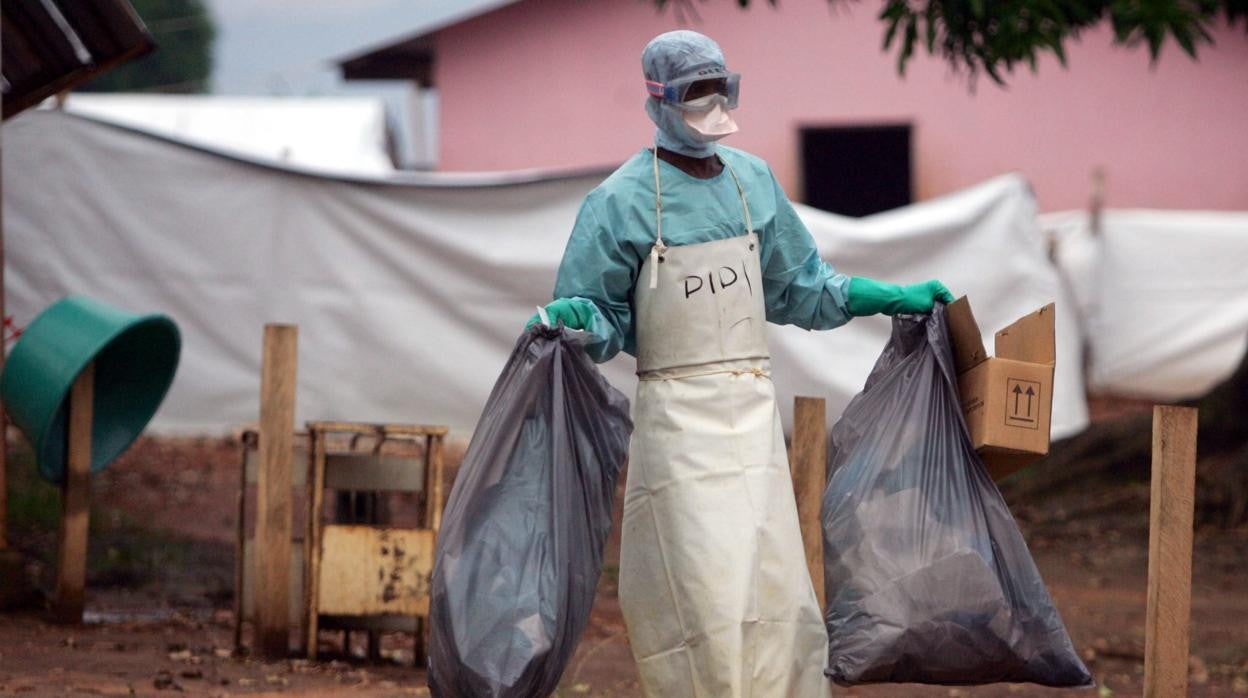 Brote del virus de Marburgo en la ciudad de Uige, al norte de Angola, en 2005