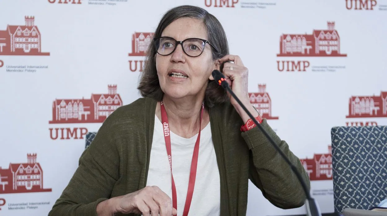 María Luz Morán, rectora de la Universidad Internacional Menéndez Pelayo (UIMP) en Santander