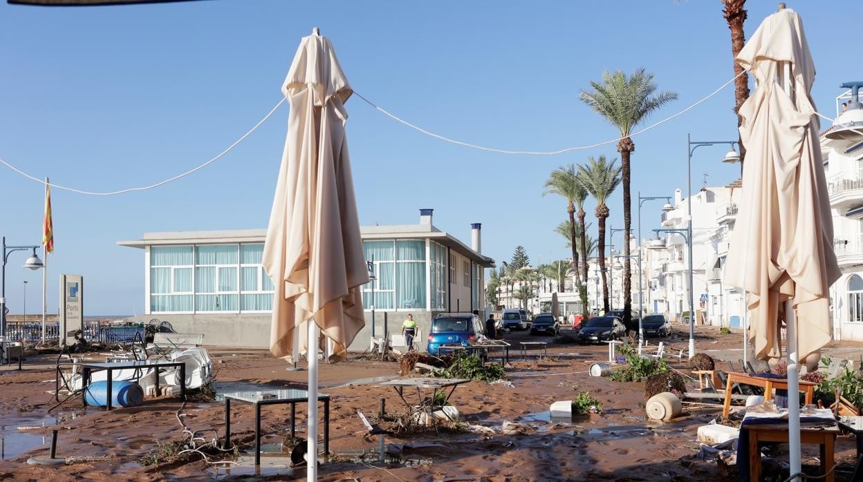 Los estragos que han causado las fuertes lluevias y tormentas de la DANA en Tarragona