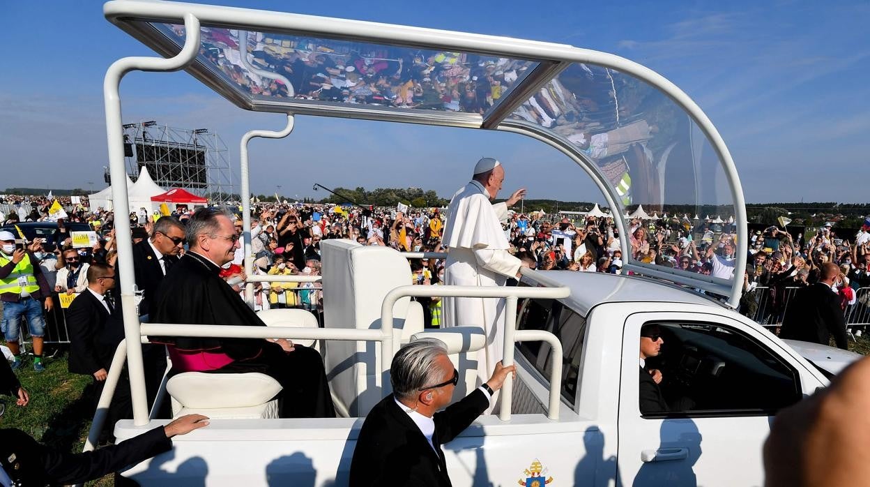 El Papa, esta mañana en Eslovaquia