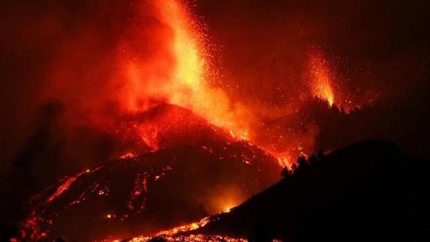 Qué volcán está en erupción en La Palma