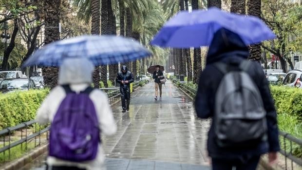 Estas son las zonas donde habrá fuertes lluvias por la DANA