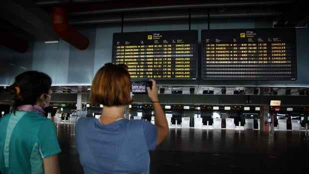 El Aeropuerto de La Palma recupera la operatividad