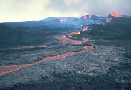 Volcán Mauna Loa, en Hawai