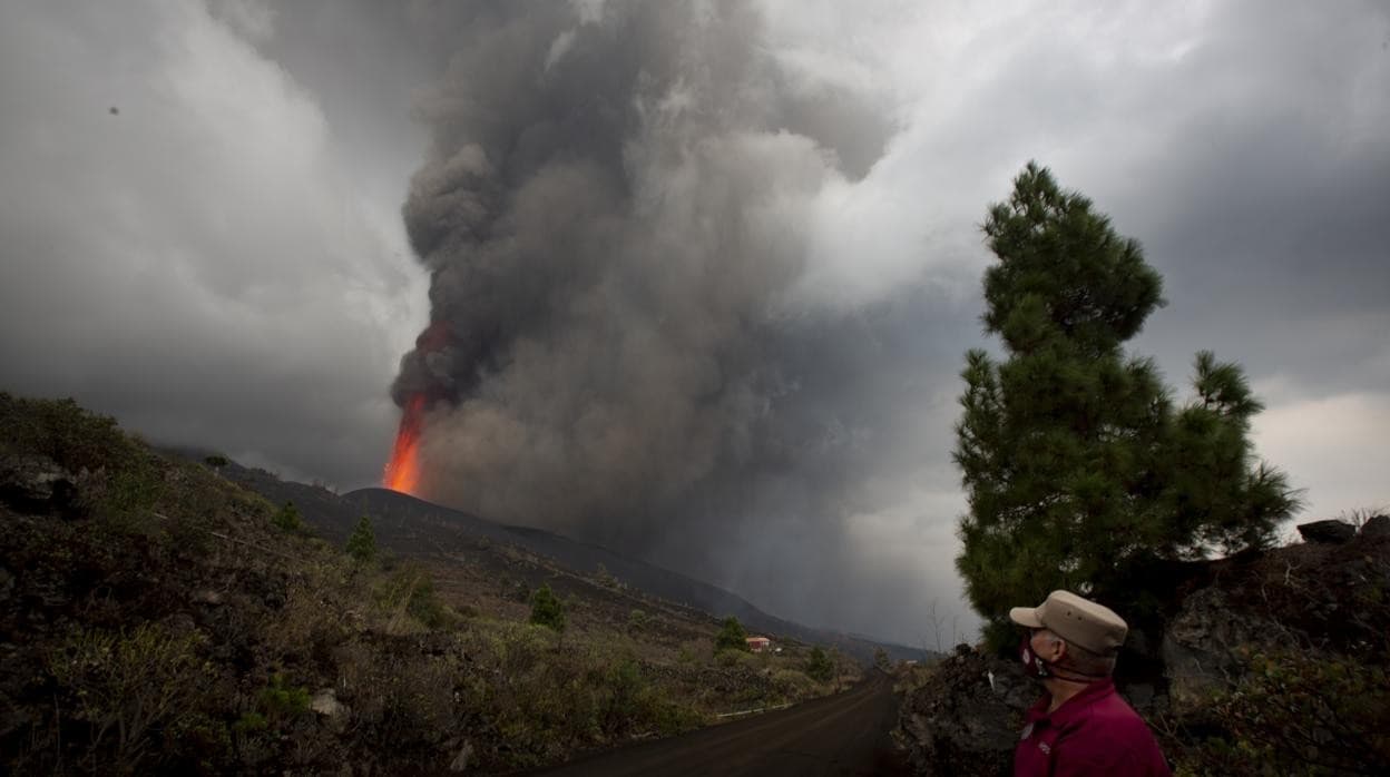 Erupción del volcán de Cumbre Vieja, en la isla de La Palma