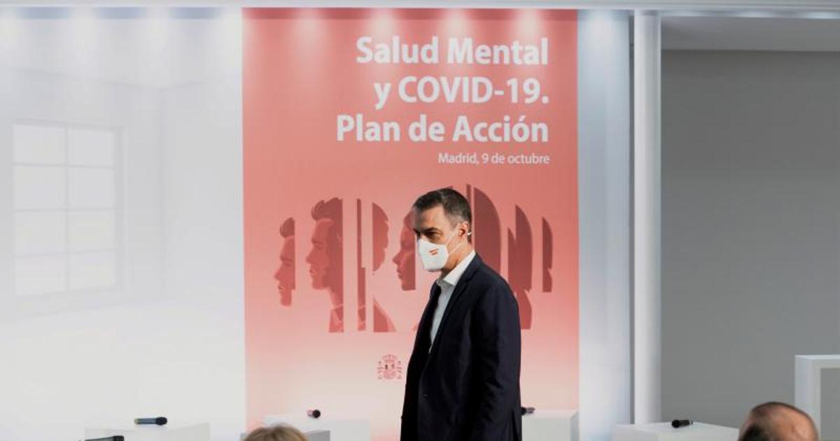 Pedro Sánchez protagonizó la presentación de la nueva estrategia de Salud Mental en el Palacio de la Moncloa | Vídeo: Atlas