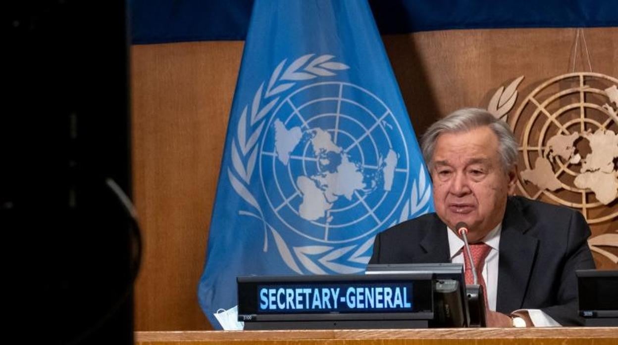 El secretario general de la ONU, Antonio Guterres