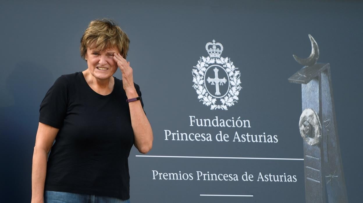 La investigadora húngara Katalin Karikó, fotografiada en Oviedo