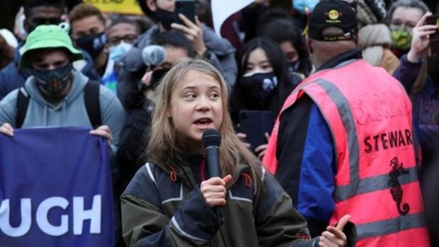 Greta Thunberg carga contra los políticos en Glasgow: «Podéis meteros la crisis climática por el culo»