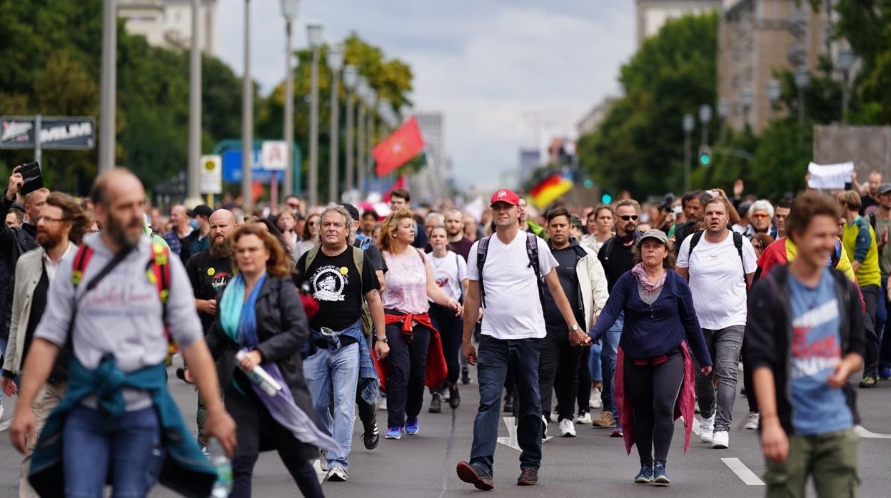 Protestas contra las medidas del Covid-19 en Alemania