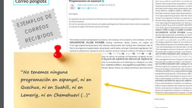 Los ataques a Hablamos Español: «¡Idos a cagar! Ya hemos hablado bastantes años en castellano»