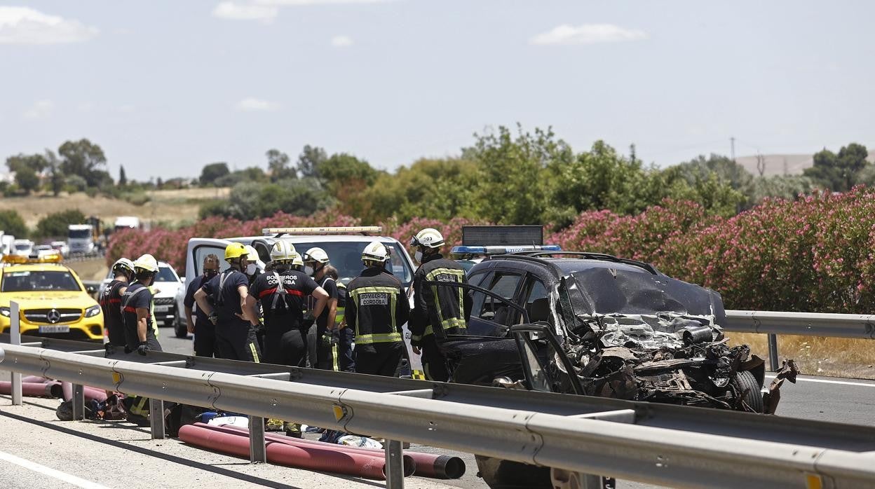 Imagen de archivo de un accidente de tráfico