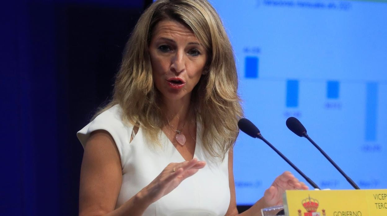 Yolanda Díaz, vicepresidenta tercera del Gobierno