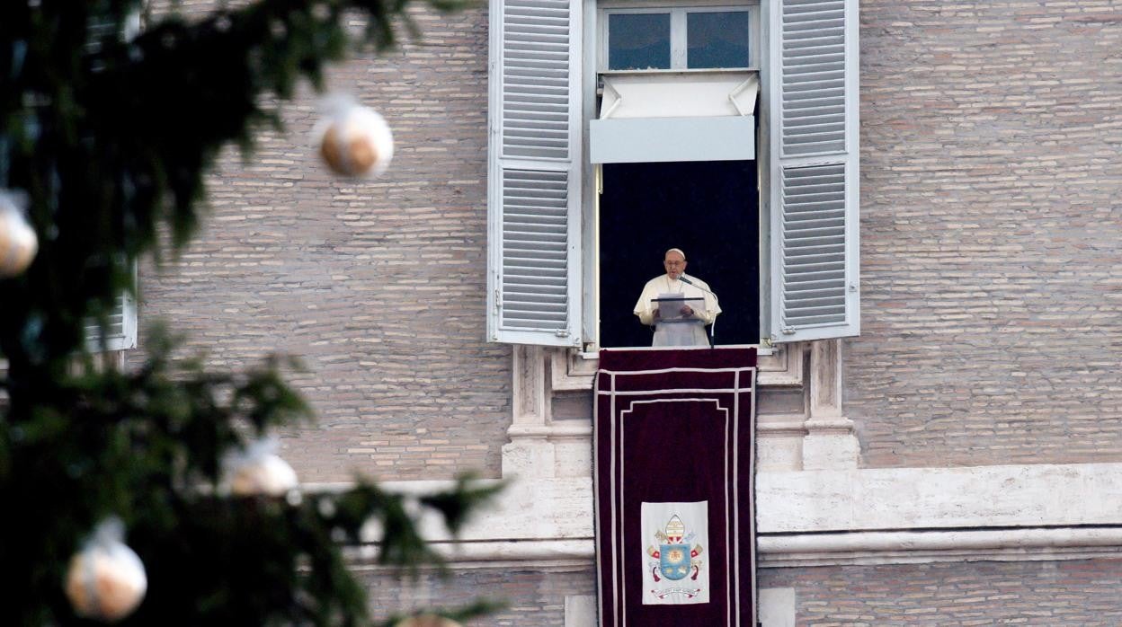 El Papa Francisco, esta mañana