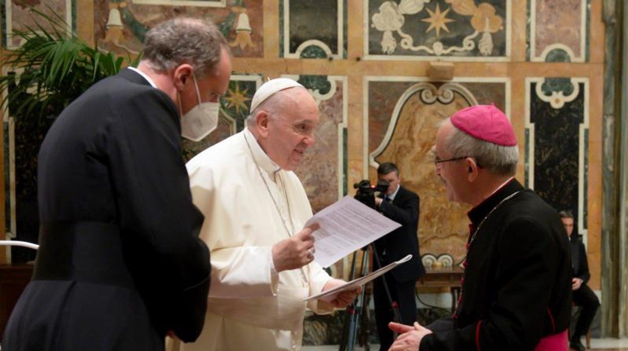 El Papa Francisco, este jueves en El Vaticano