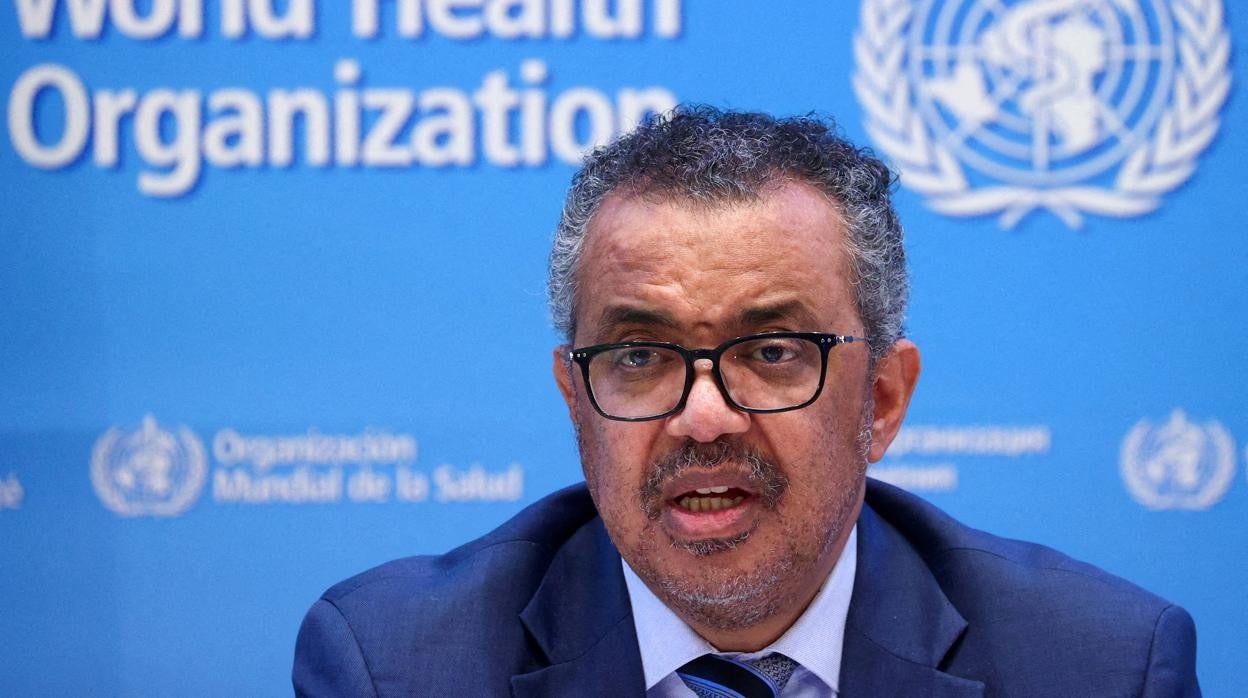 El director general de la OMS, Tedros Adhanom Ghebreyesus