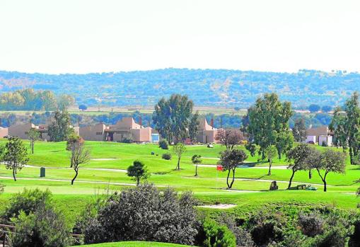 Campo de golf en la Isla de Valdecañas