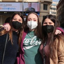 Virginia, Raquel y Marina