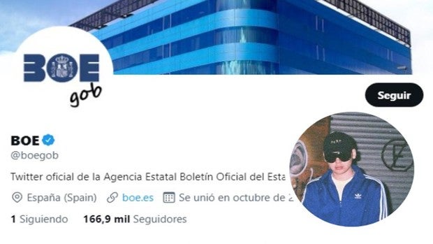 Un conocido rapero argentino, única persona a la que sigue la cuenta del BOE por unas horas
