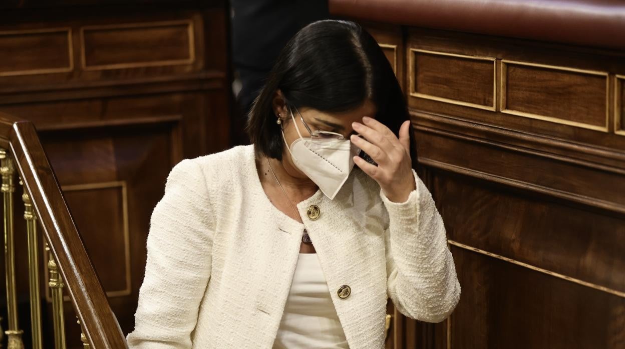 La ministra de Sanidad, Carolina Darias, en una imagen reciente