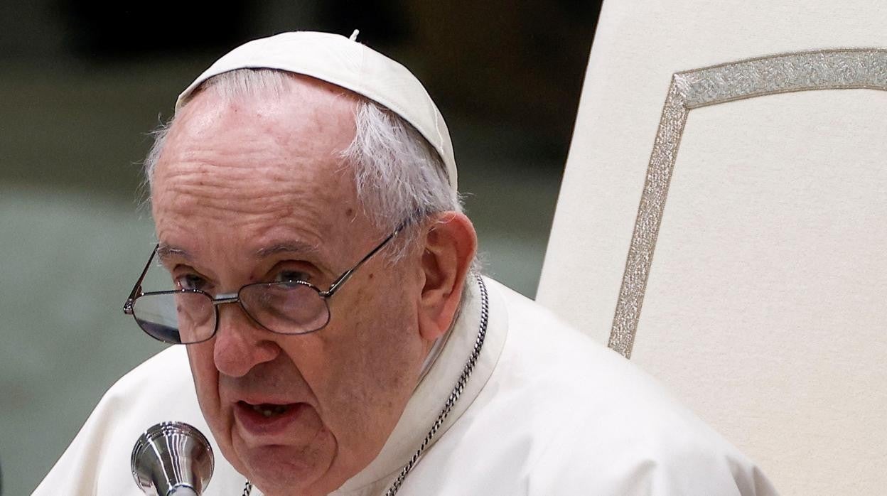 El Papa Francisco durante la audiencia general de este miércoles