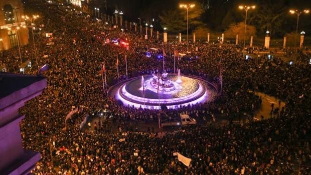 8-M: Así serán las dos marchas y así quedan las posiciones de partida para el Día de la Mujer