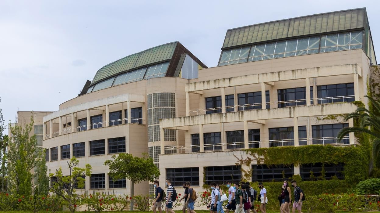 Exterior de la Universidad de Alicante