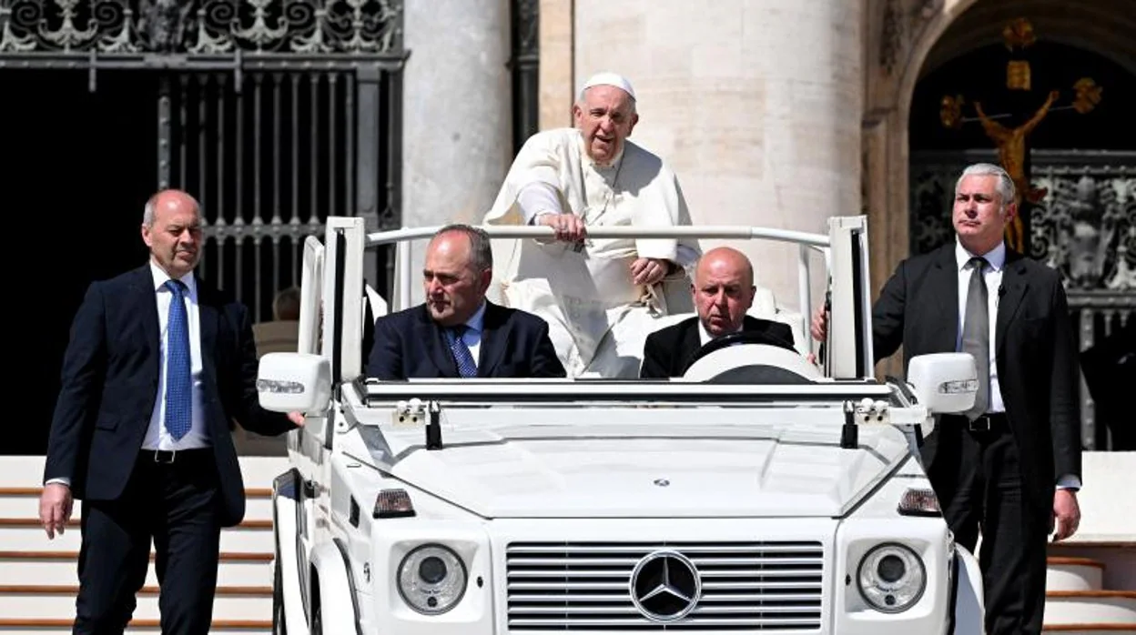 El Papa Francisco este miércoles en El Vaticano