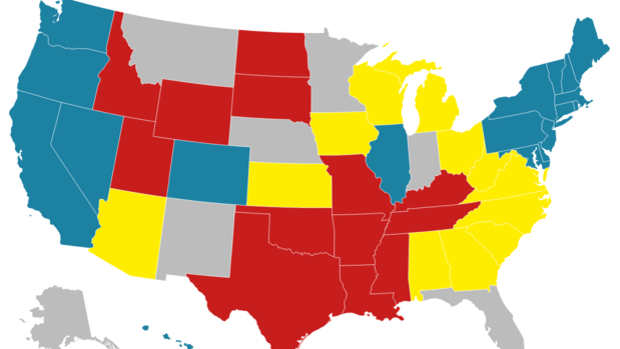 Prohibición del aborto en Estados Unidos: los estados donde las mujeres no podrán abortar