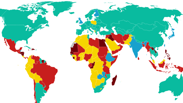 Estos son los países que prohiben el aborto y los que no